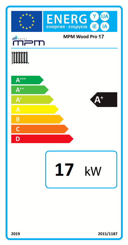 MPM Wood Pro Holzvergaserkessel 8,5–17 kW
