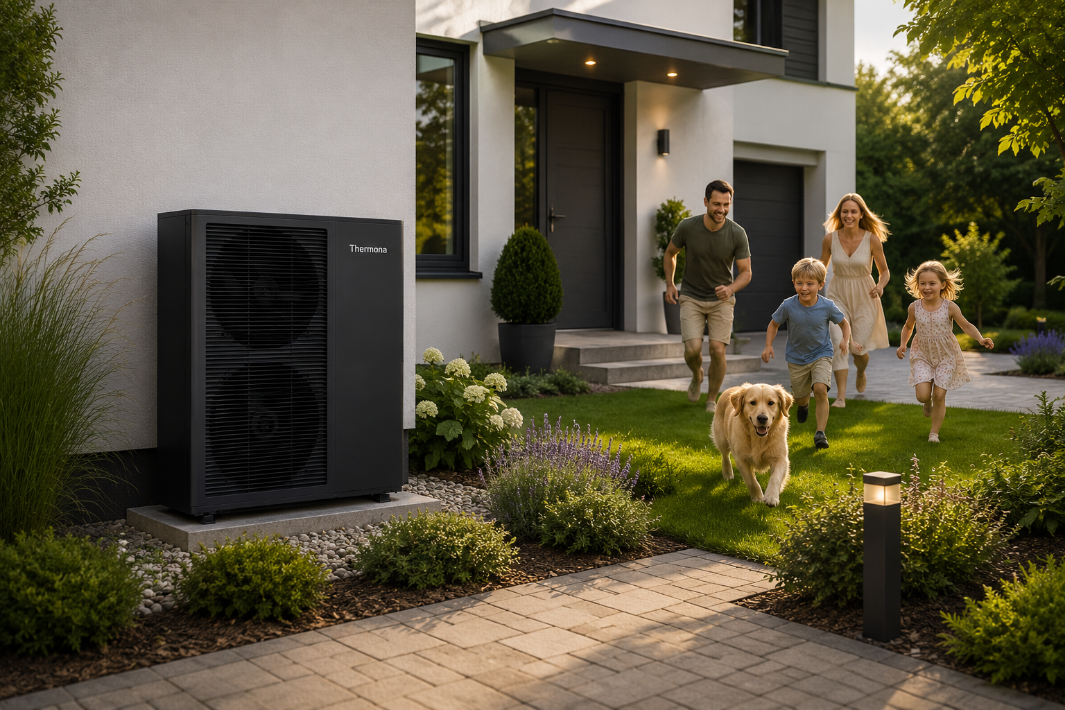 Thermona SE-Serie, Monoblock Wärmepumpen R290, 18 kW, 380 V, A+++