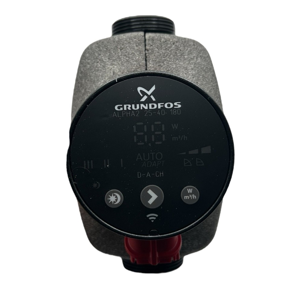 Grundfos Alpha2 25-40 130 – Automatisch geregelte Heizungspumpe mit LED-Display