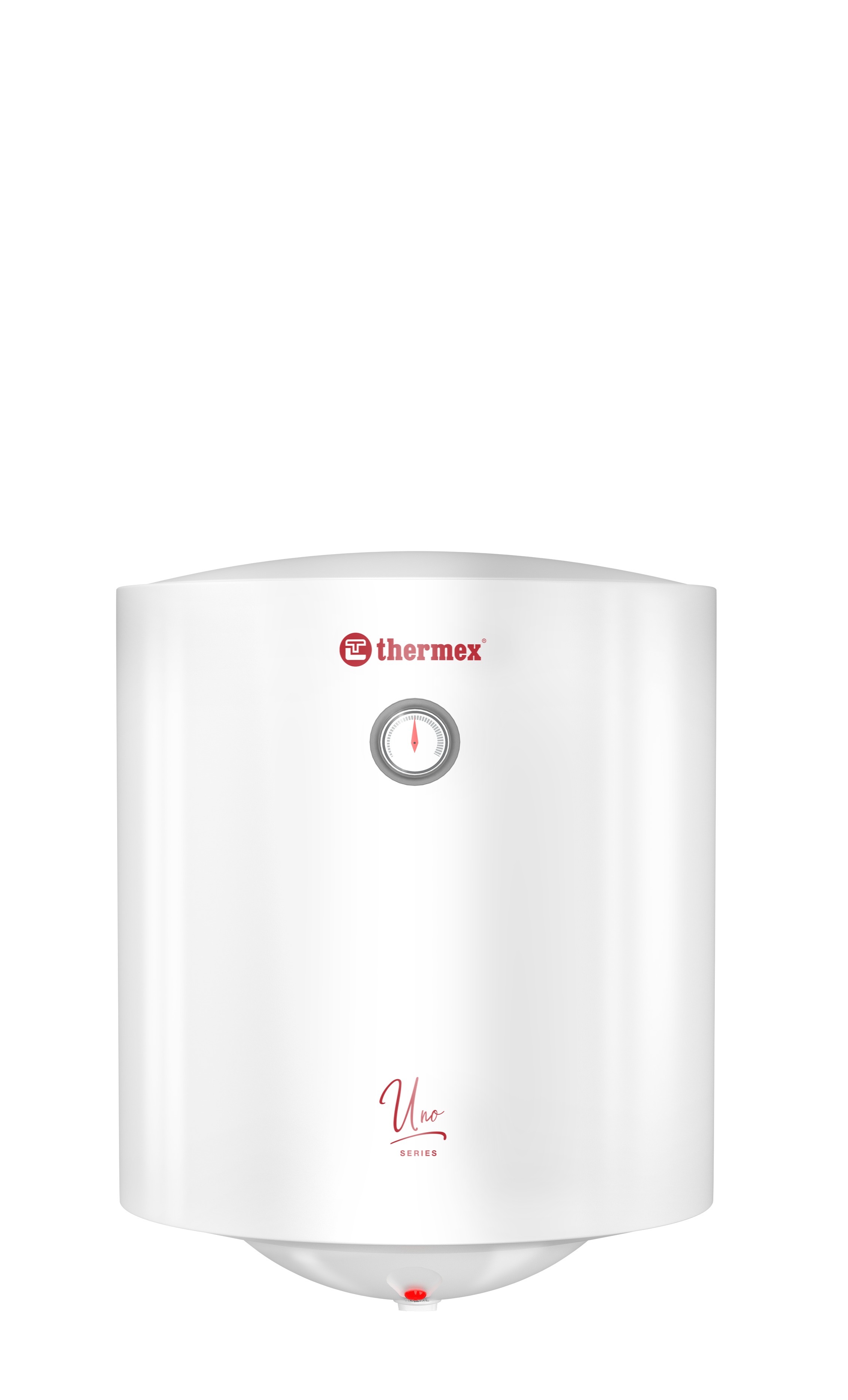 THERMEX Uno 50 V Warmwasserspeicher 50L, Elektrischer Boiler 1,5 kW, Warmwasserbereiter 230V, Vertikale Wandmontage
