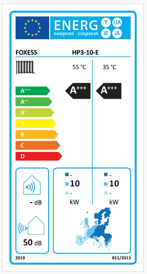 FoxESS Monoblock Wärmepumpe R290 mit Hydrobox 10 kW