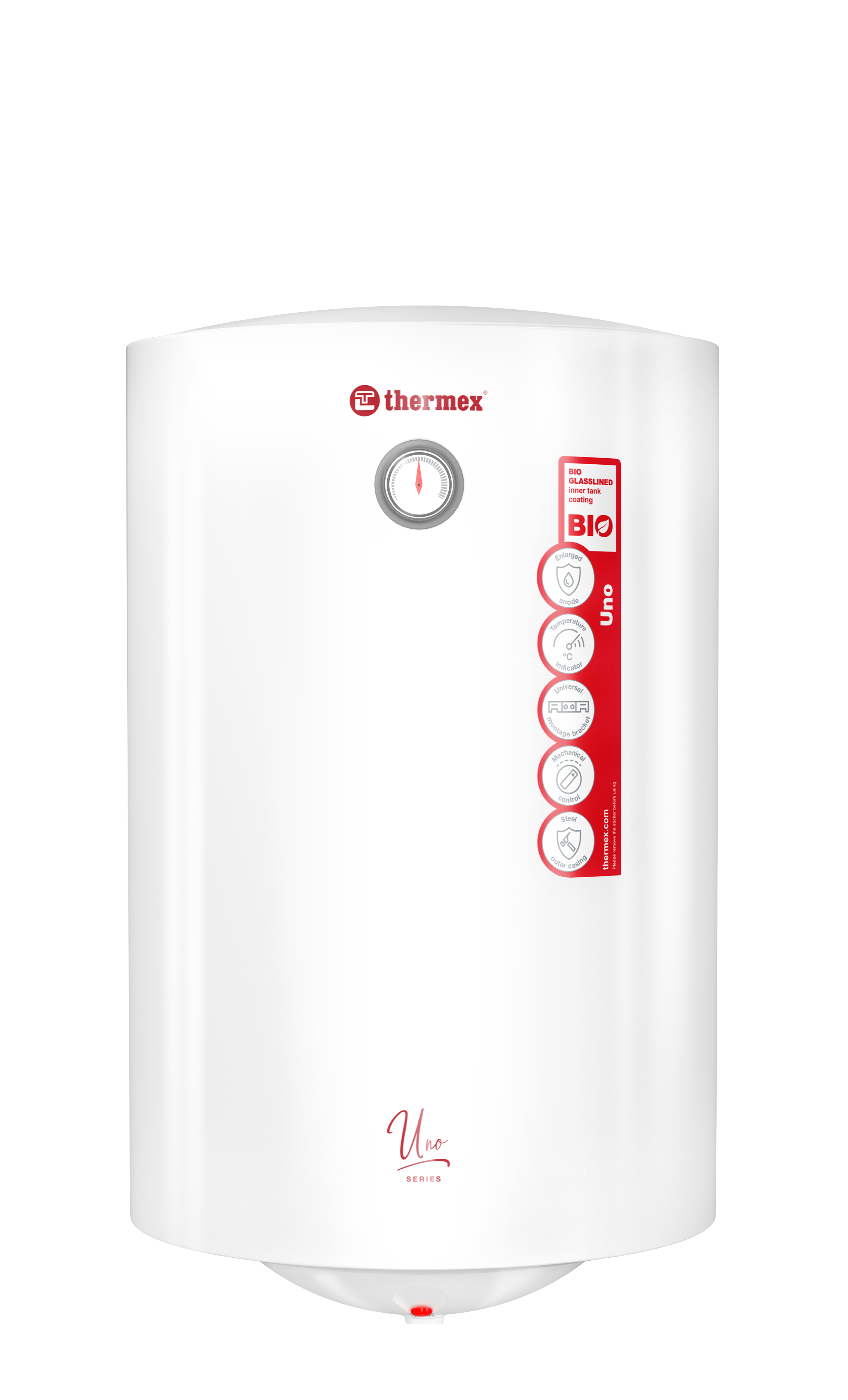 THERMEX Uno Warmwasserspeicher 30–80 Liter, Elektrischer Boiler, 1,5 kW, Vertikal