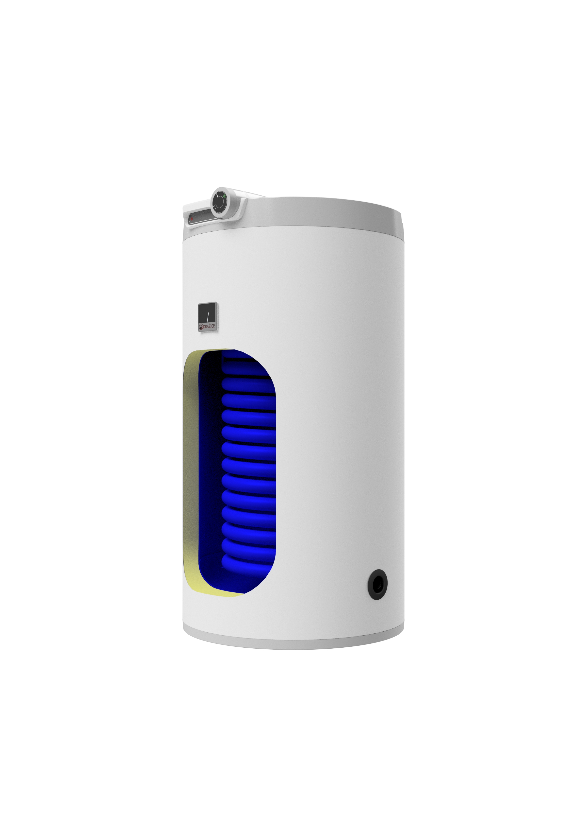 DRAŽICE OKCE 160 NTR/HV 2,2 kW Warmwasserspeicher mit Wärmetauscher und Elektroheizstab