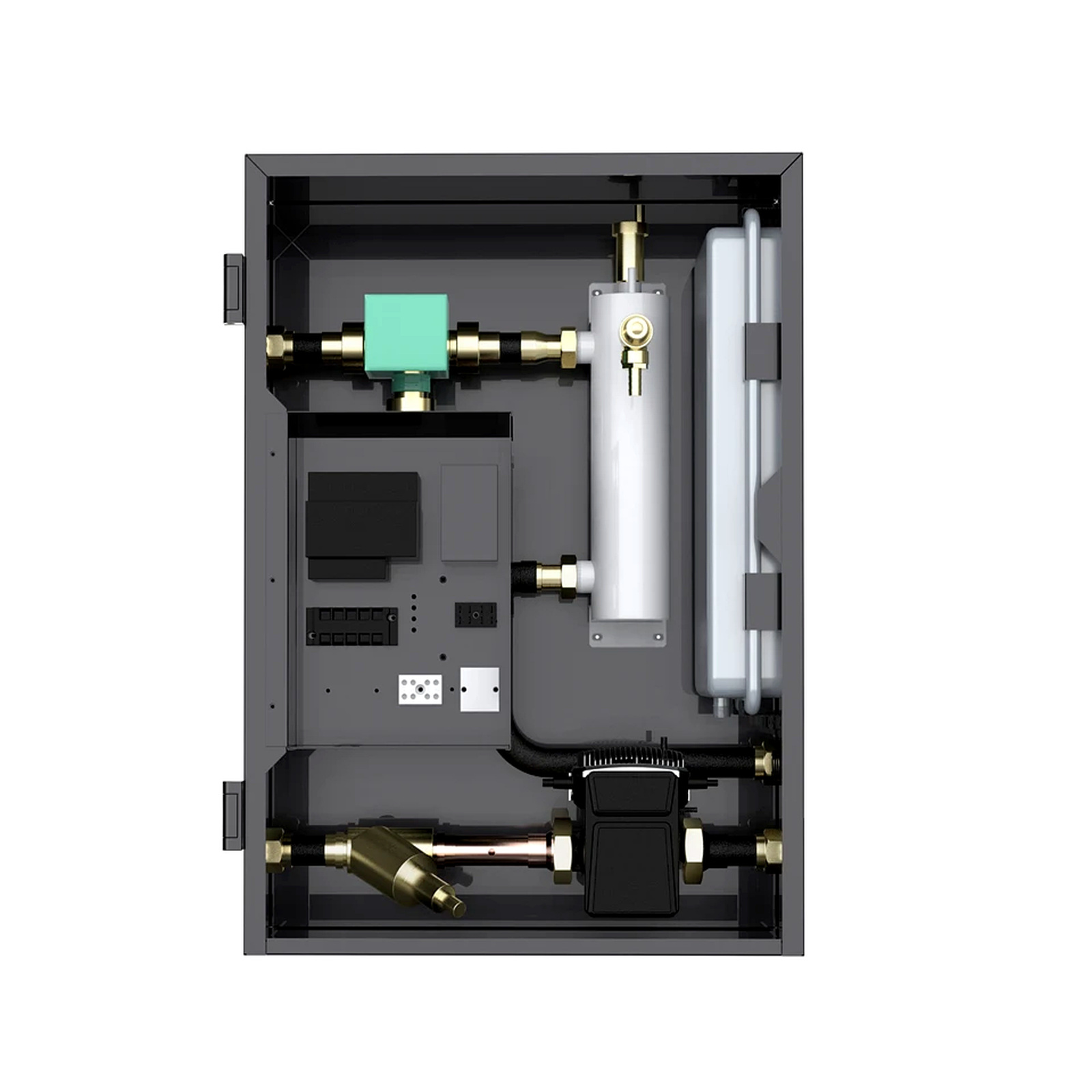 PowerWorld PW-05H Hydrobox für Monoblock-Wärmepumpen, 3 kW Zusatzheizung, 400 V