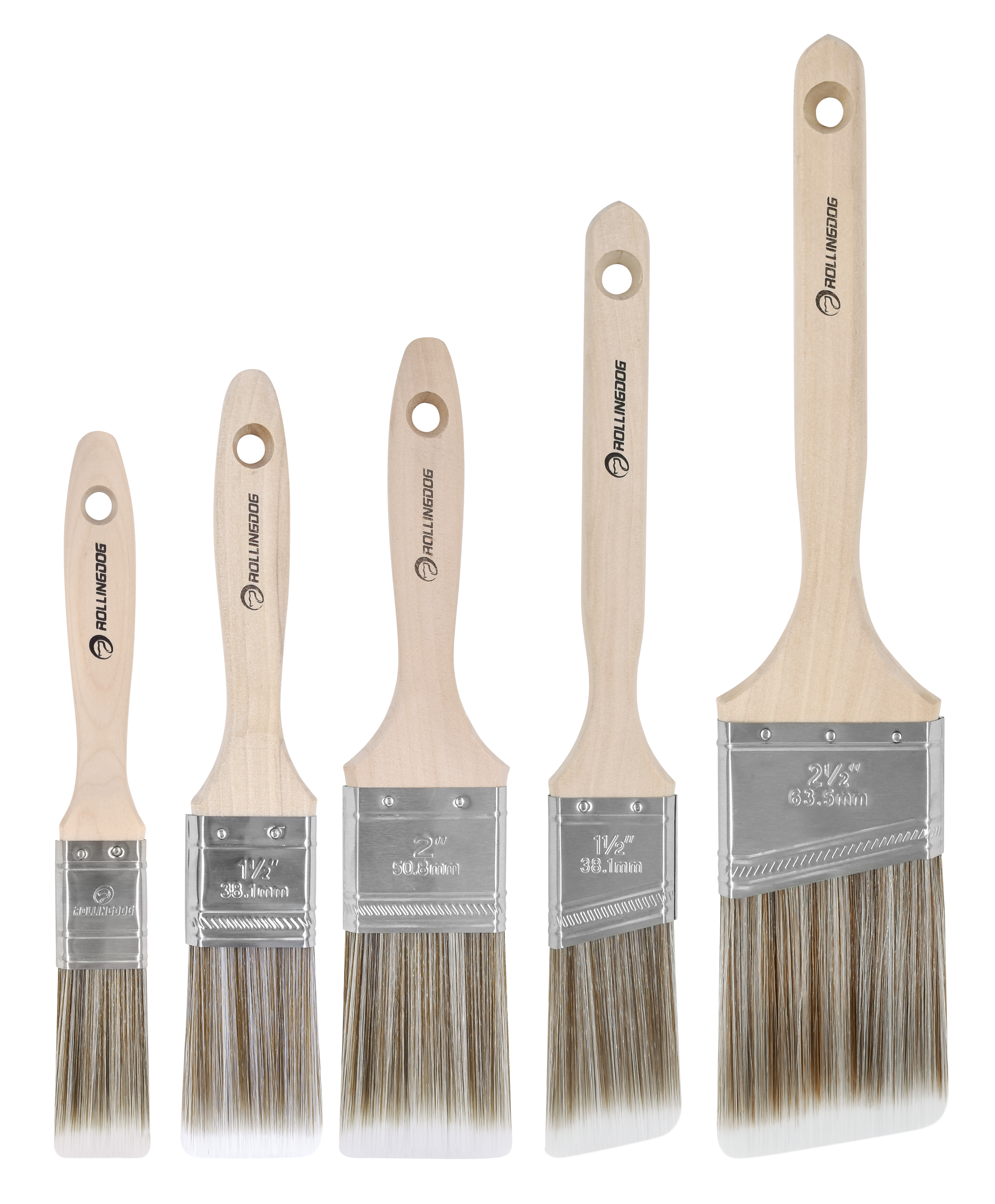 ROLLINGDOG 5-teiliges Pinselset