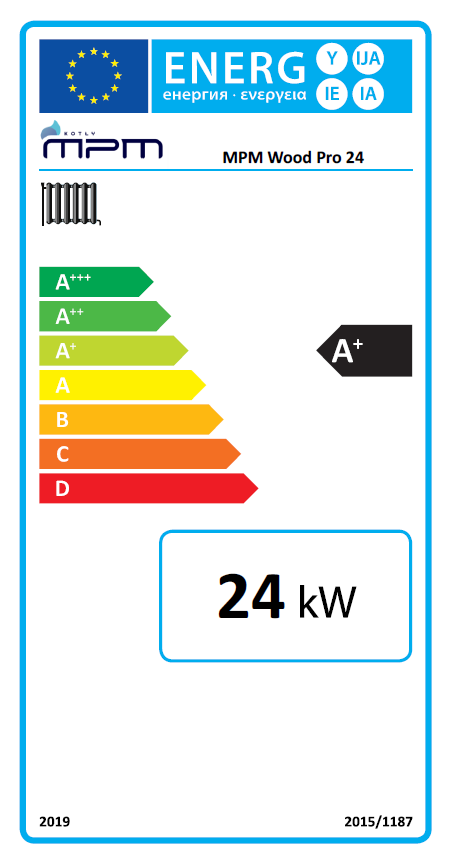 MPM Wood Pro 24 Holzvergaserkessel 12–24 kW