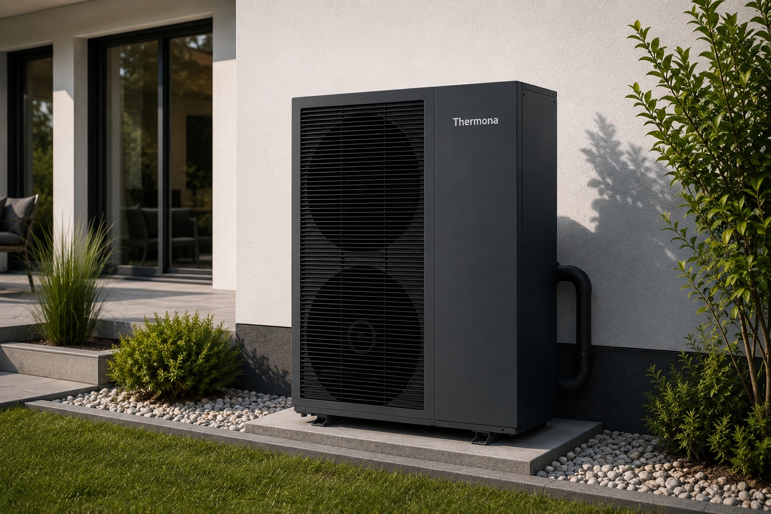 Thermona SE-Serie, Monoblock Wärmepumpen R290, 18 kW, 380 V, A+++
