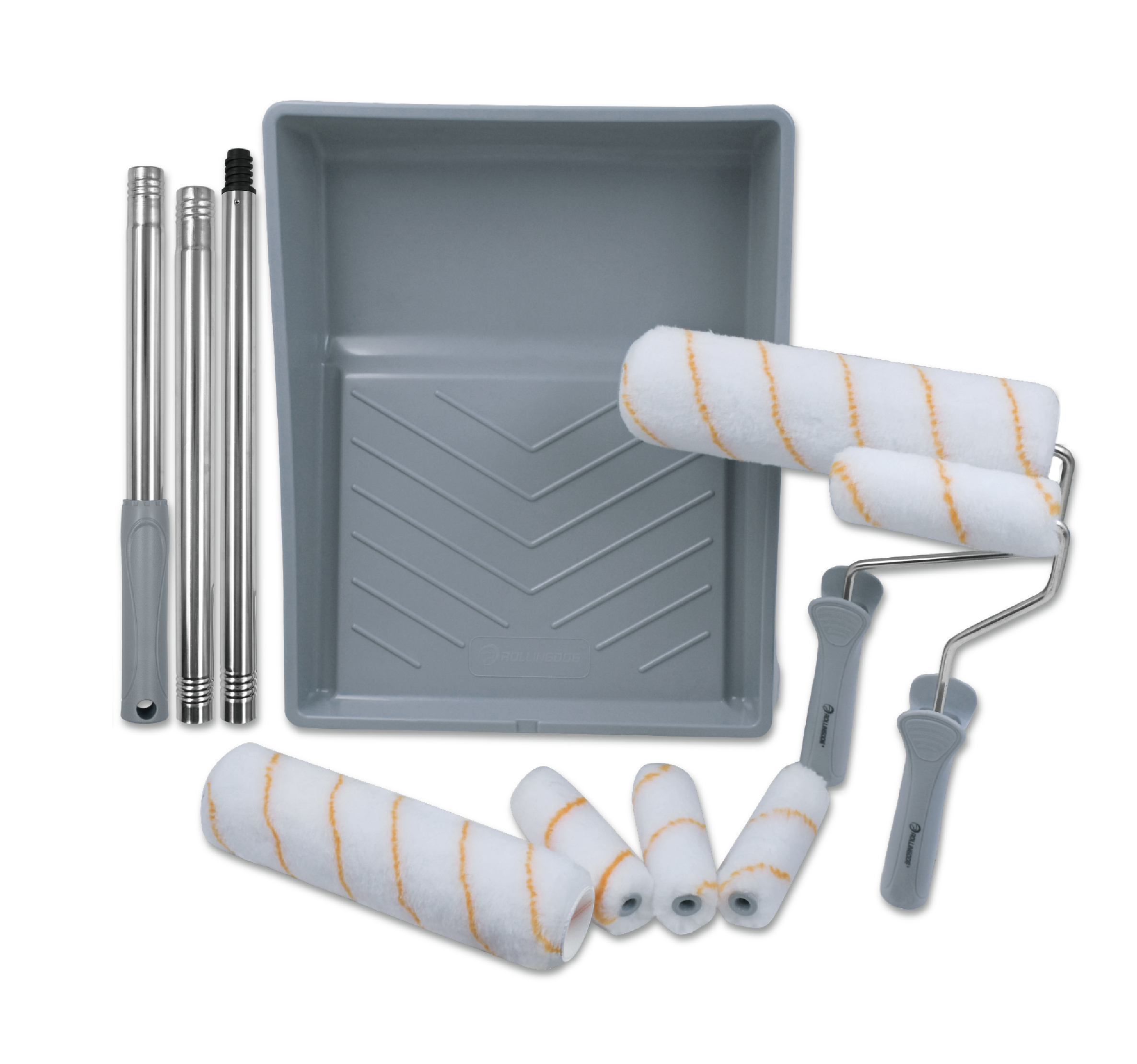 ROLLINGDOG 10-teiliges Farbroller-Set