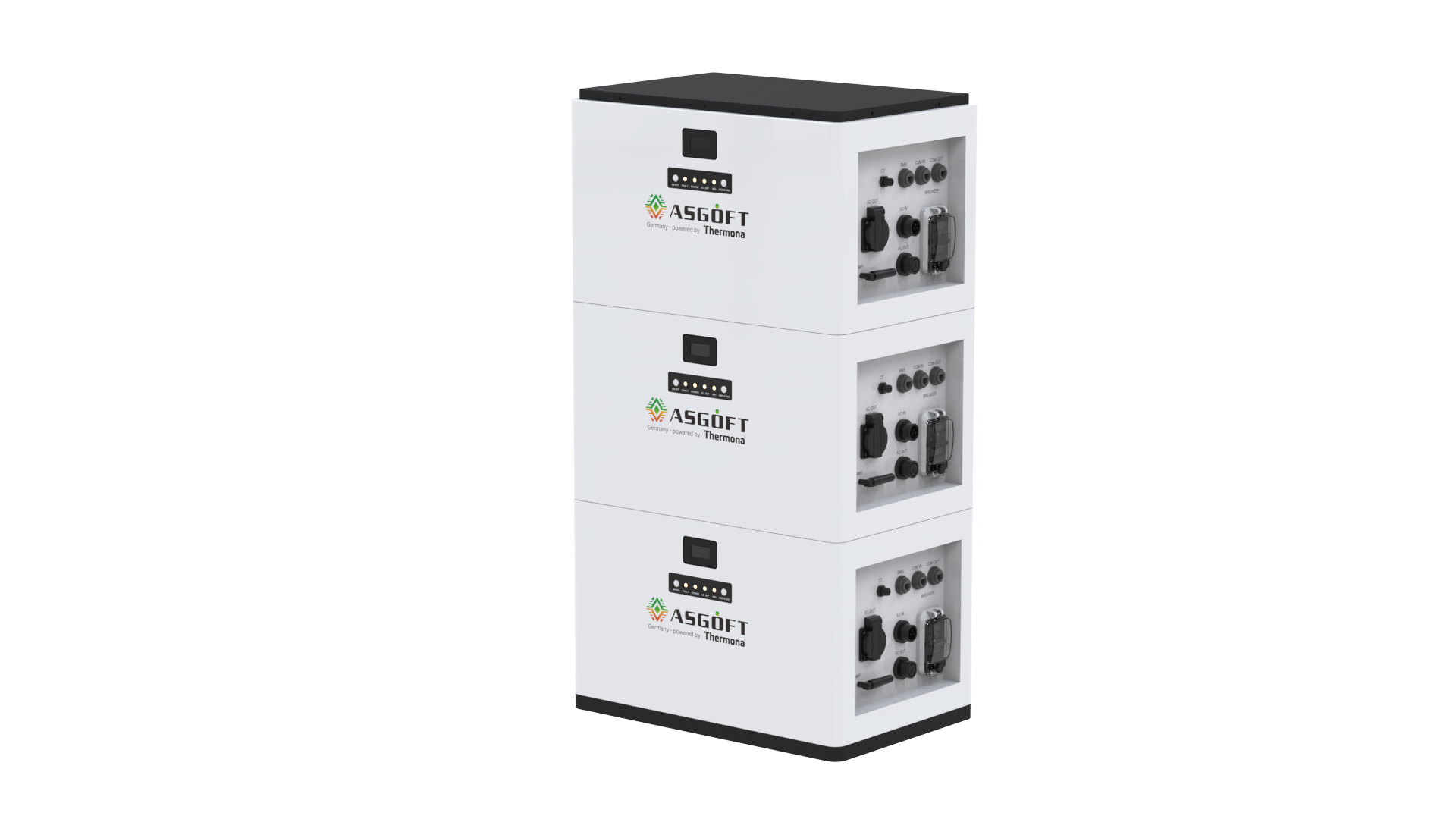 Thermona SE R290 6 kW Wärmepumpe + ASGOFT 3,8 kWh Balkonkraftwerk Speicher | Komplettpaket