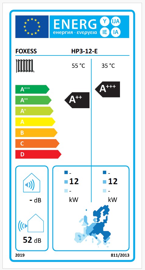 FoxESS Monoblock Wärmepumpe R290 mit Hydrobox 12 kW